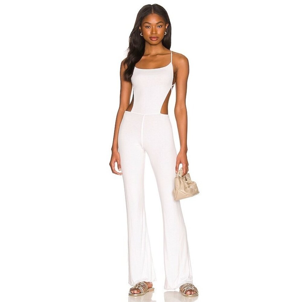 Indah Nilla Jumpsuit in White